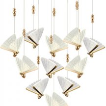 Подвесной светильник DeLight Collection Butterfly OM8201008-11 rose gold