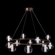 Подвесная люстра Aurore LE7703/12 Gold