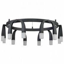 Подвесной светильник Vele Luce Negro VL7102P12 из Италии