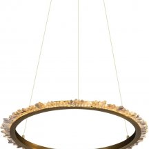 Подвесной светильник DeLight Collection Quartz Halo MD20020154-1A satin gold