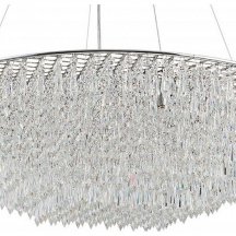 Люстра в гостиную Indigo Intrigo 12028/12P Chrome