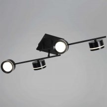 Потолочная люстра Reluce 10590-0.3-04 Black