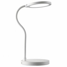 Настольная лампа (UL-00003338) Uniel TLD-553 White/LED/400Lm/4500K/Dimmer/USB с регулятором яркости
