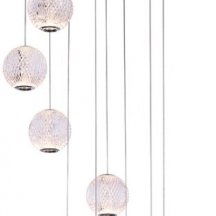 Подвесной светильник DeLight Collection Elliot Diamante MD20001012-12A chrome