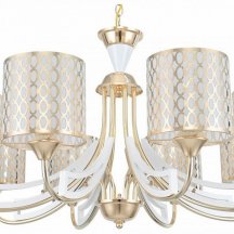 Элитная подвесная люстра Arte Milano Florentia-3387 303387/8 Wh/Gd