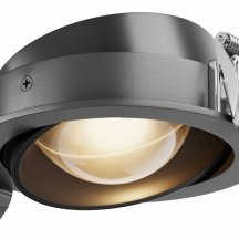 Точечный светильник Maytoni Lens DL105-12W3K-B