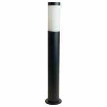 Светильник садово-парковый Feron DH042-650, Техно столб, max.18W E27 230V, черный 51524