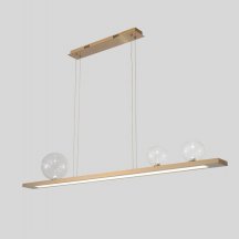 Подвесной светильник Crystal Lux AHORA SP1  L1200 BRASS