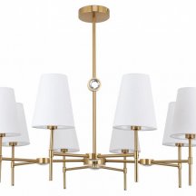 Потолочная люстра Arte Lamp Daniella A4104LM-8PB