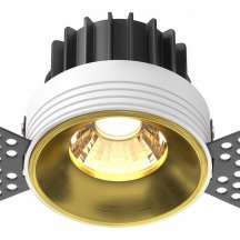 Точечный светильник Maytoni Round DL058-12W3K-TRS-BS