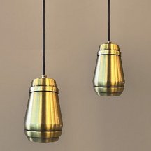 Подвесной светильник Italline Leo SP 6264 brass (Италия)