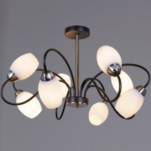Потолочная люстра Reluce 01270-0.3-08B BK+AB
