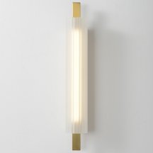 Настенный светодиодный светильник Crystal Lux Tunnel AP10 Led Brass