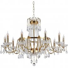 Подвесная люстра Newport ESMERALDA 1410/C bronze