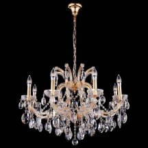 Элитная подвесная люстра Crystal Lux Hollywood Hollywood SP8 Gold