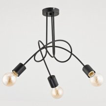 Потолочная люстра Adilux Tango Black 23173