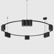 Элитная люстра Denkirs Orbit DK4067-BK