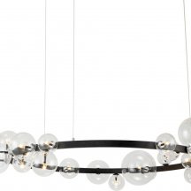 Подвесная люстра DeLight Collection Art Deco Bubble KM1294P-24 black/clear