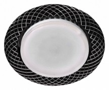 Встраиваемый светильник ЭРА KL 76 AL/BK /1