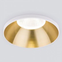 Встраиваемый светодиодный светильник Elektrostandard 25026/Led 7W 4200K SB бронза a056783