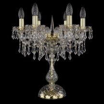 Декоративная настольная лампа Bohemia Ivele Crystal 1403 1403L/6/141-47/G