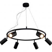 Светильник подвесной Crystal Lux RIVO SP6 BL