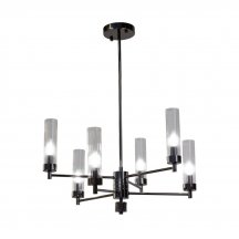 Подвесная люстра AM Group INDIGO INDIGO SP6 PEARL BLACK