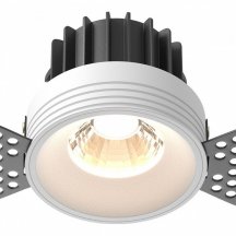 Точечный светильник Maytoni Round DL058-12W3K-TRS-W
