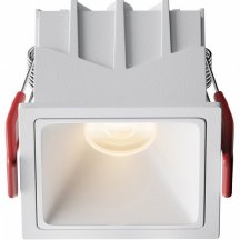 Точечный светильник Alfa LED DL043-01-10W3K-SQ-W-1