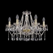 Люстра для гостиной Bohemia Ivele Crystal 1413 1413/6/200/G