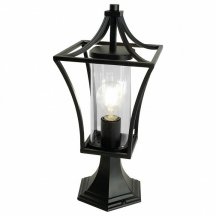 Светильник садово-парковый Feron PL734  на постамент 60W 230V E27, черный 51270