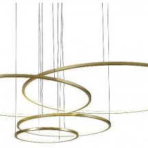 Подвесная люстра Newport LOREN 15104N/S mat.gold