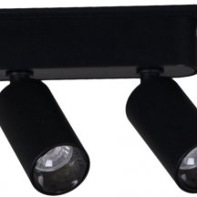 Трековый светильник  13005-9.3-002UR magnetic LED2x5W BK