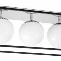 Люстра на кухню Lumina Deco Maldini LDC 8060-3 CHR+BK