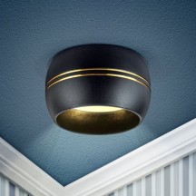 Точечный светильник ЭРА OL13 GX53 BK/GD OL13 GX53 BK/GD