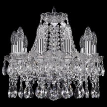 Элитная подвесная люстра Bohemia Ivele Crystal 1413 1413/10/141/Ni