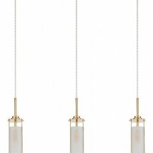 Подвесной светильник Indigo Torcia 11038/3P Brass