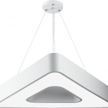 Подвесной светодиодный светильник Geometria ЭРА Delta SPO-153-W-40K-030 30Вт 4000К белый Б0050578