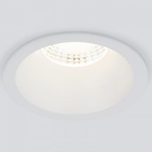 Встраиваемый светодиодный светильник Elektrostandard Lin 15266/LED 7W 3000K WH белый a063925