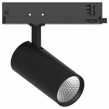 Светодиодный светильник Feron AL147 трековый на шинопровод 20W 4000K 35 градусов черный, 3х фазный