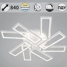 Потолочная люстра  03629-0.3-4+4 WH