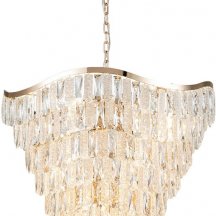 Подвесная люстра Indigo AMBRA 12030/13P Gold V000395