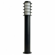Светильник садово-парковый Feron DH047-650, Техно столб, 18W E27 230V, черный 51528