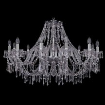 Элитная люстра Bohemia Ivele Crystal 1403 1403/12/360/Ni