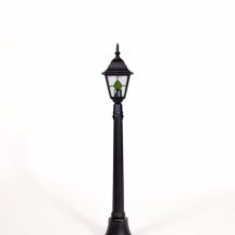 Наземный фонарь Oasis Light QUADRO M lead GLASS 79907MlgG Bl