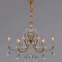 Китайская люстра Illumico  IL2326-6POR-39 GD