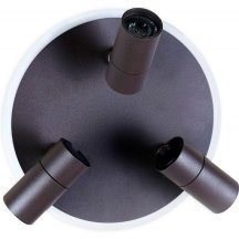 Спот Ambrella light Wall 7 FW265/3 SCF кофе песок LED 6400K+4200K 16W+3W*3 D280*120