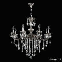 Подвесная люстра Bohemia Ivele Crystal AL7801 AL78101/8/250 B NB
