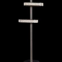 Настольная лампа Theona LE7701/2T Grey/Black Chrome