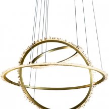 Подвесной светильник DeLight Collection Quartz Halo MD20020154-3A satin gold